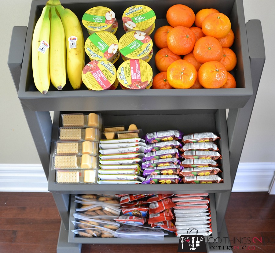 How To Create a Hanging Snack Station