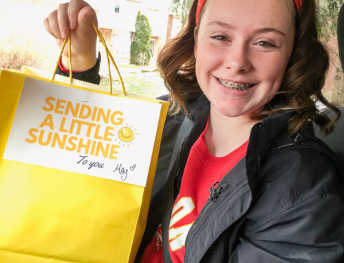 Sunshine bags – with free printable label