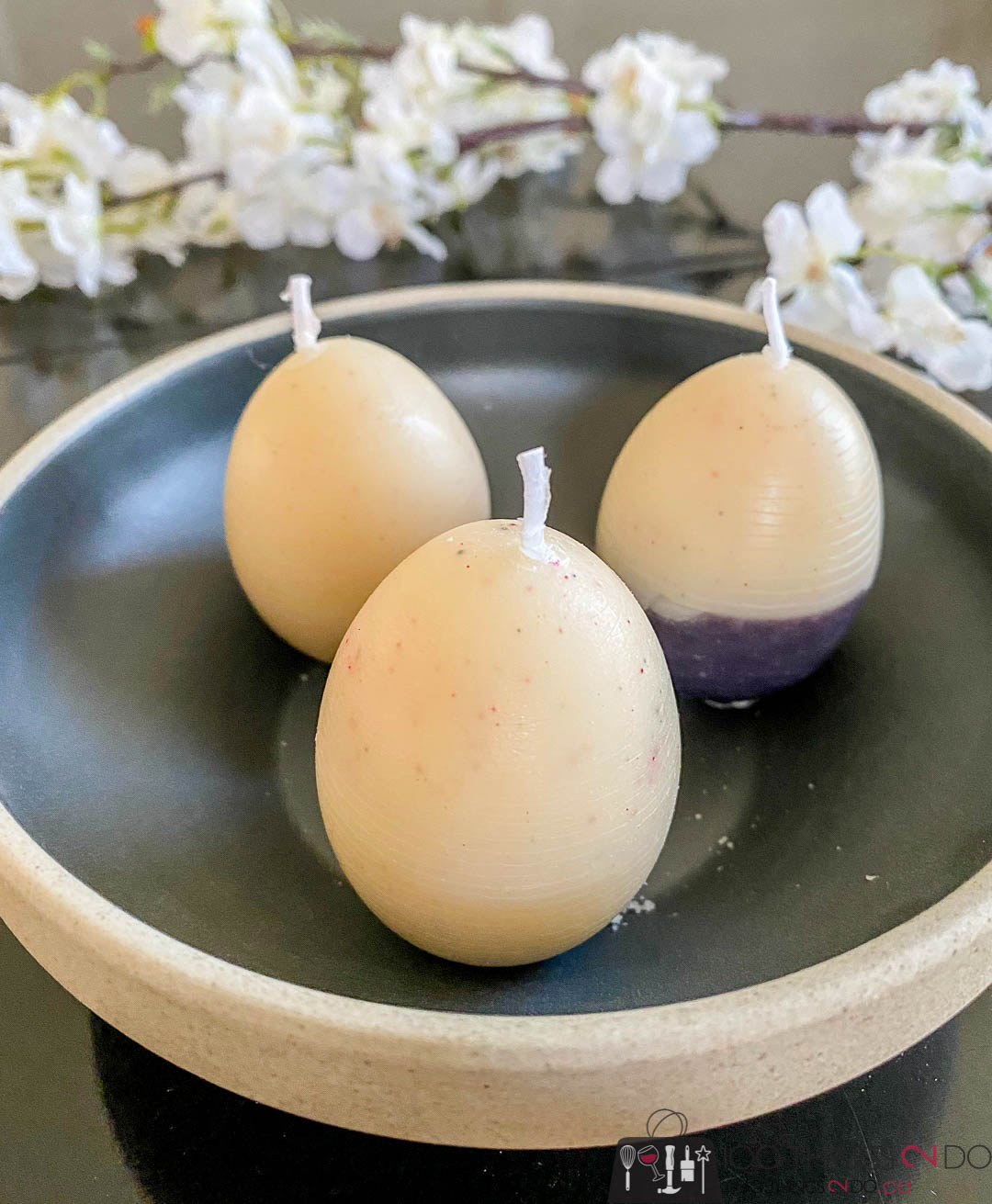 Egg candles, how to make egg candles