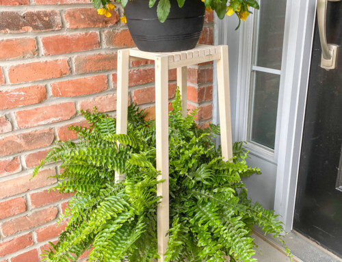 Make your own tiered plant stand