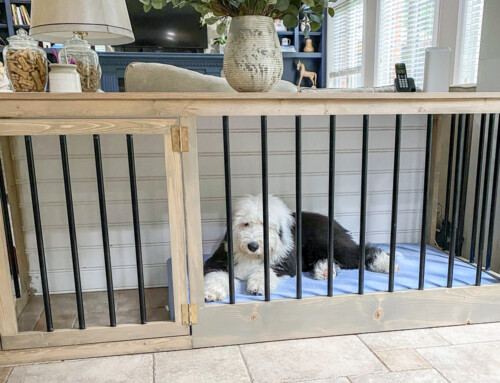 DIY dog crate for large breed dogs