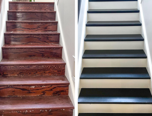 How to paint stairs – it’s not as hard as you think!